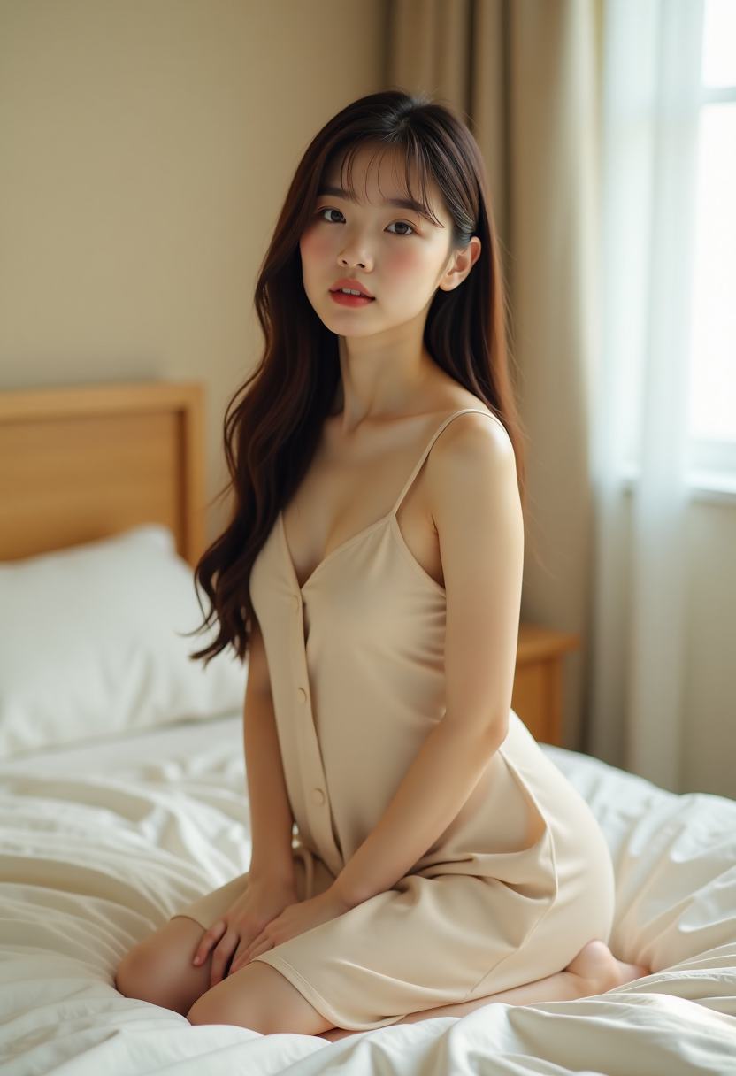 落地窗边宝宝手舞足蹈